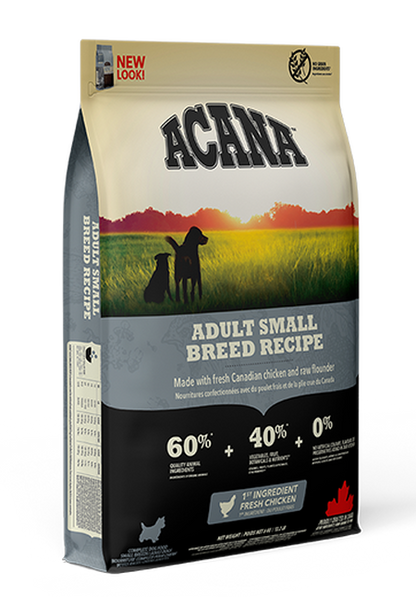 Pienso Acana Small Breed para perros pequeños sin cereales nutritivo natural