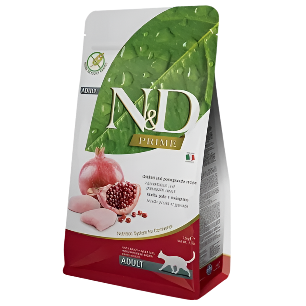 Pienso Farmina N&D Prime pollo y granada para gatos adultos sin cereales