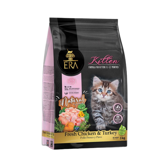 pienso kitten pollo pavo era grain free 3kg