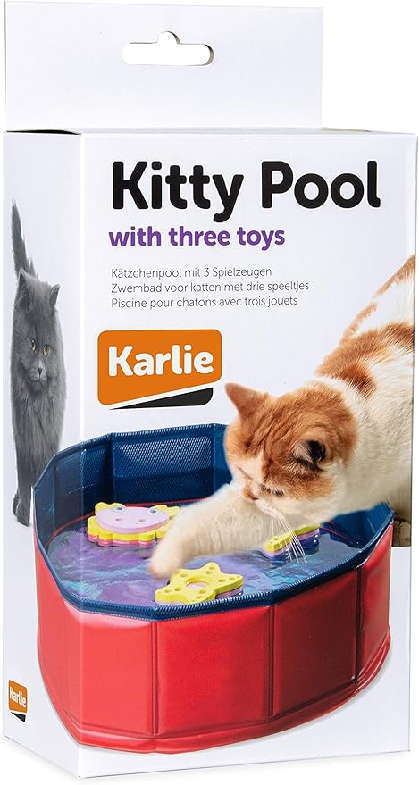 Piscina interactiva para gatos Karlie Kitty Lake