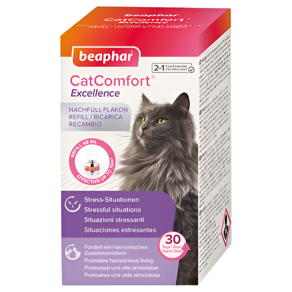 Recambio Beaphar CatComfort de 48 ml con feromonas calmantes para gatos