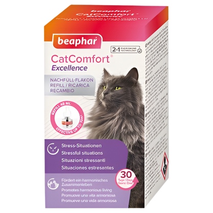 Recambio Beaphar CatComfort de 48 ml con feromonas calmantes para gatos