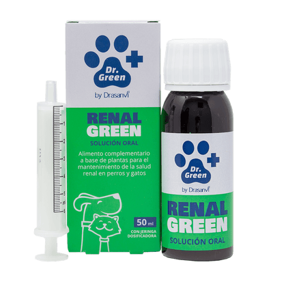 RenalGreen solución oral Dr. Green suplemento renal natural perros y gatos