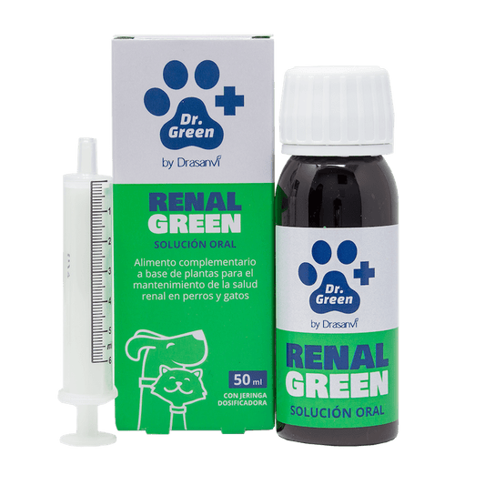 RenalGreen solución oral Dr. Green suplemento renal natural perros y gatos