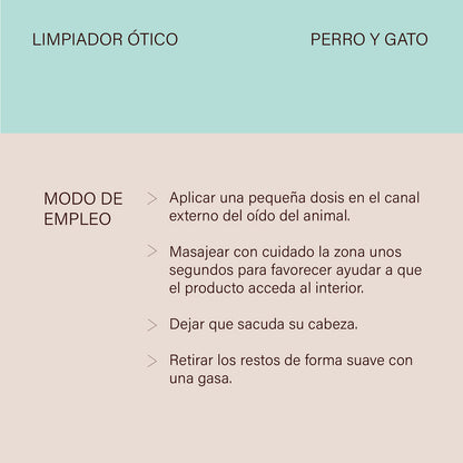 Söfure | Limpiador de oídos natural para perros y gatos