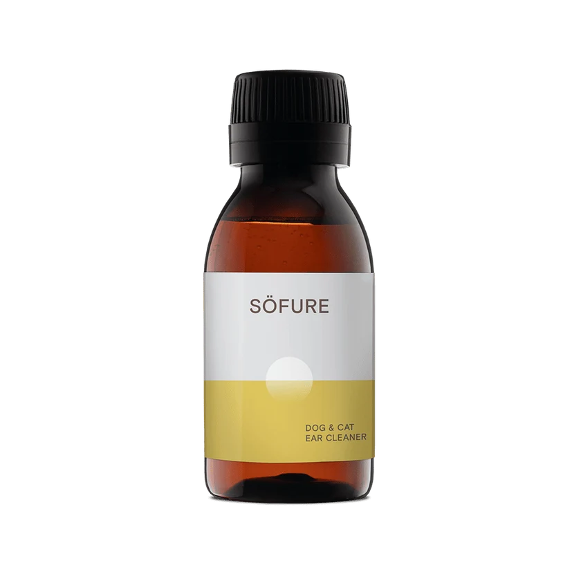 Söfure | Limpiador de oídos natural para perros y gatos