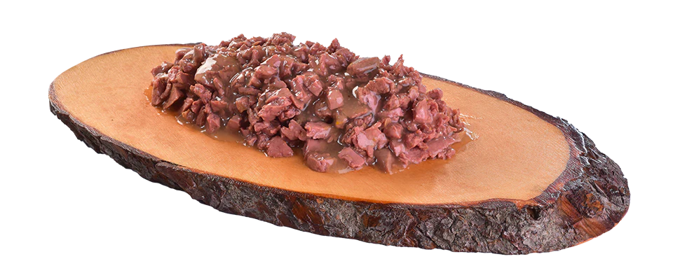 Sobres individuales de comida húmeda para gatitos pollo y conejo