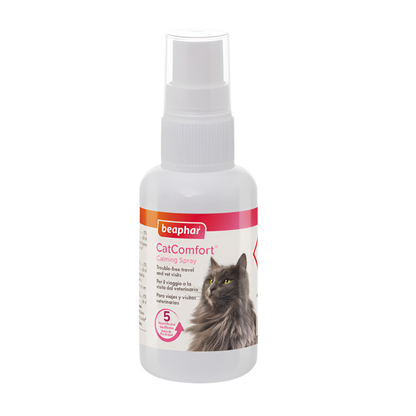 Spray antiestrés CatComfort para reducir ansiedad, arañazos y marcaje felino