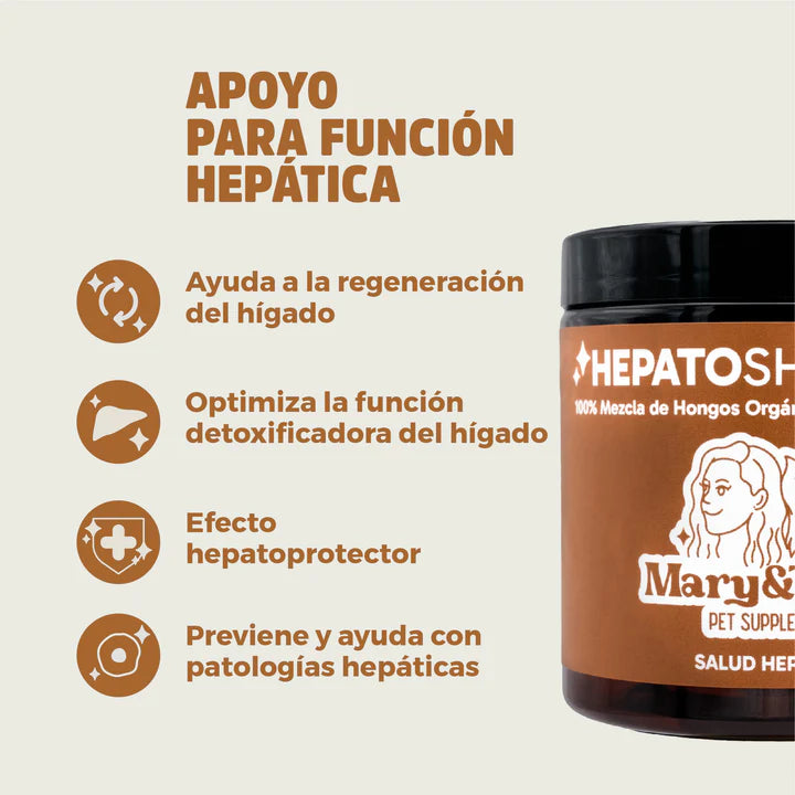 Suplemento hepático natural para perros y gatos