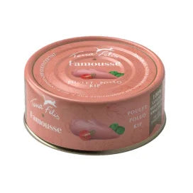 Terra Felis Famousse Pollo 80g alimento húmedo human grade para gatos