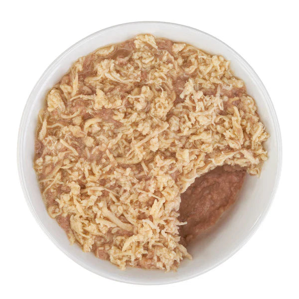 Textura mousse y filetes Schesir Silver pollo y pato para gatos mayores