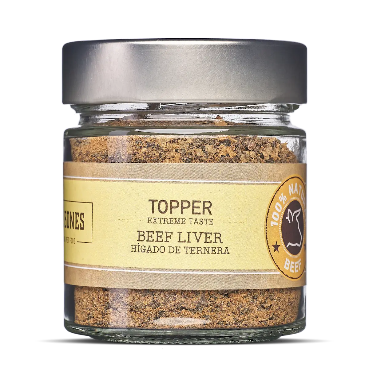 Mr. Bones | Topper de higado de ternera - Complemento natural(100g)