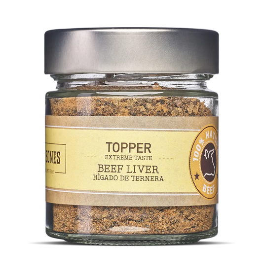 Mr. Bones | Topper de higado de ternera - Complemento natural(100g)