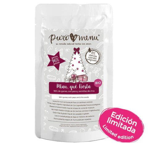 Puro Menú | Miau, qué Fiesta BIO(100g)