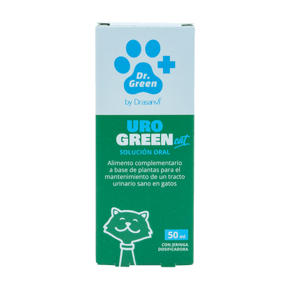 UroGreen Cat Dr. Green con plantas glucosamina y L-teanina antiestrés