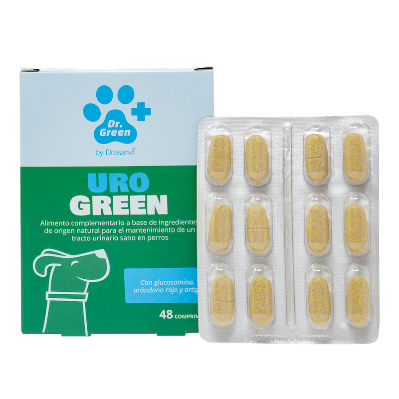 UroGreen comprimidos DR Green para la salud urinaria en perros