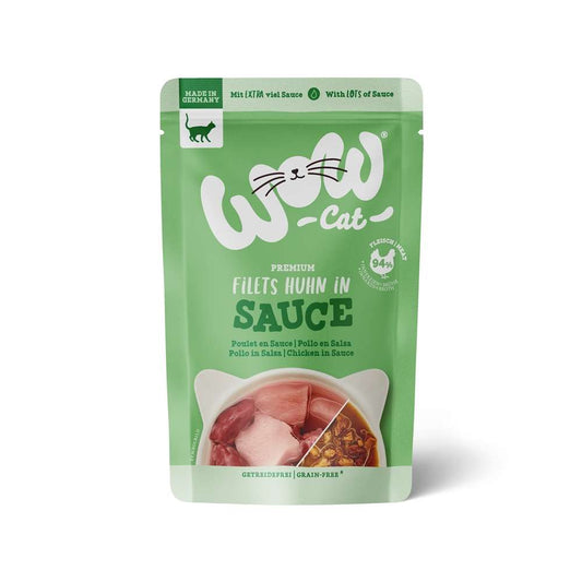 Wow | Cat Filetes de Pollo en Salsa (85g)