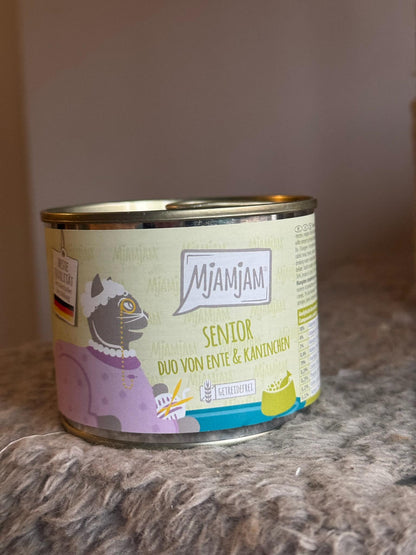 MjaMjam | Senior Pato y Conejo (125g)