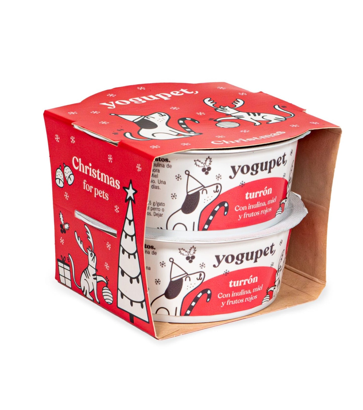 Yogupet | Navidad sabor Turrón para Perros y Gatos (2x110g)