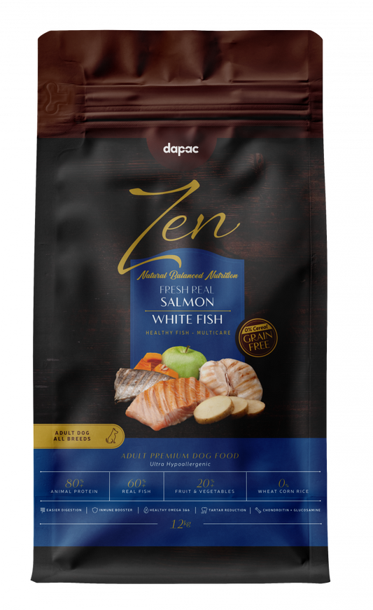 Zen | Healthy Fish - Multicare Fresh Real Salmon & White Fish Grain Free