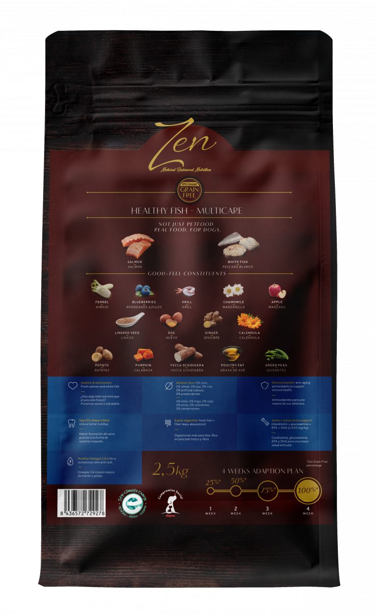 Zen | Healthy Fish - Multicare Fresh Real Salmon & White Fish Grain Free