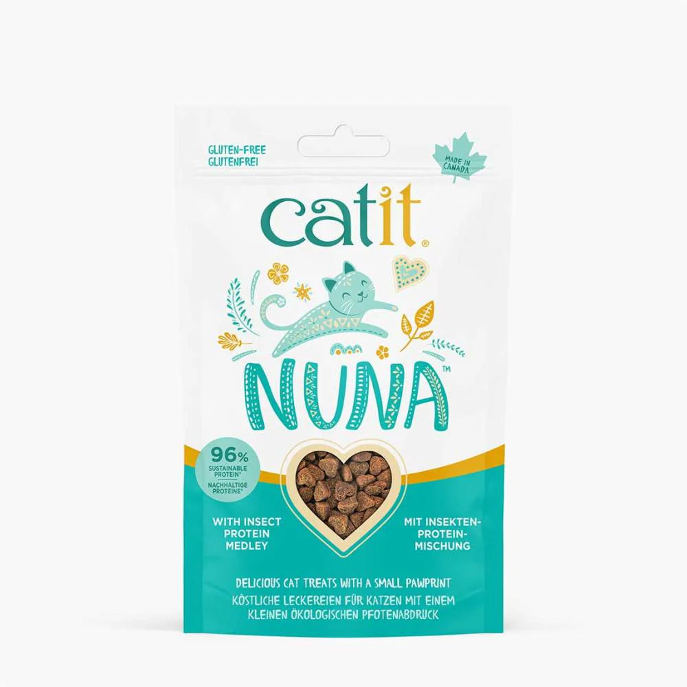 Catit | NUNA Snacks a Base de Proteína de Insecto para Gatos