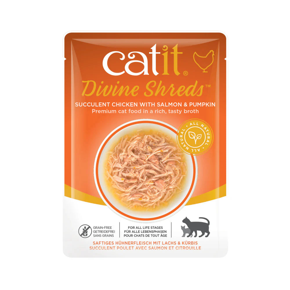 Catit | Sopa para Gatos Catit Divine Shreds - Pollo