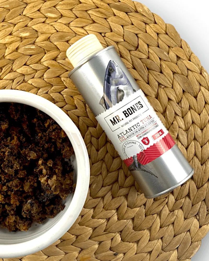 Mr. Bones | Aceite de Atún para Perros y Gatos – Con Condroprotectores