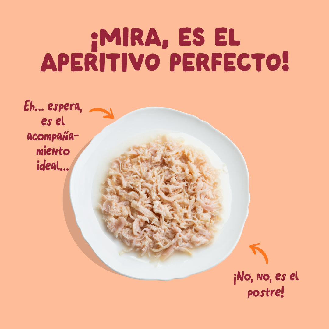 alimento complementario gatos pollo natural
