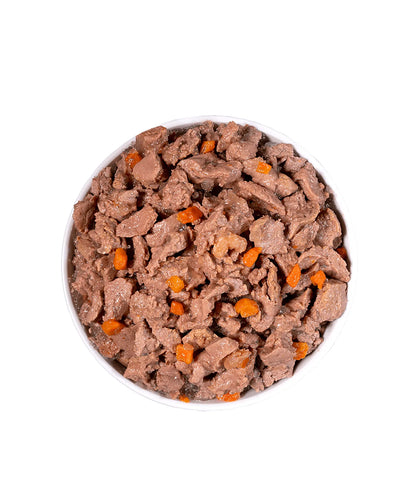 alimento humedo gatos trucha filetes detalle