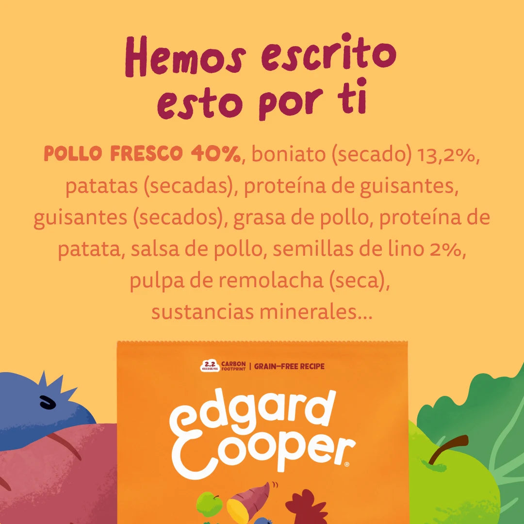 alimento perro piel pelo saludable pollo omega