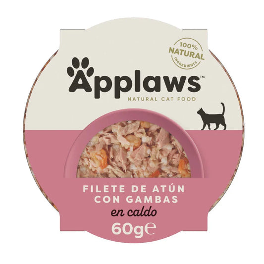 Applaws | Tarrina Atún y gambas (60g)