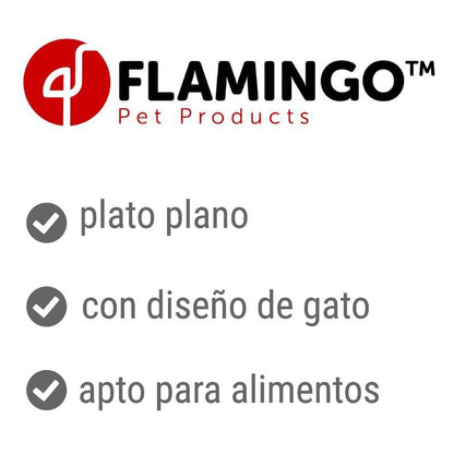 Flamingo | Comedero de cerámica Gato Ravi