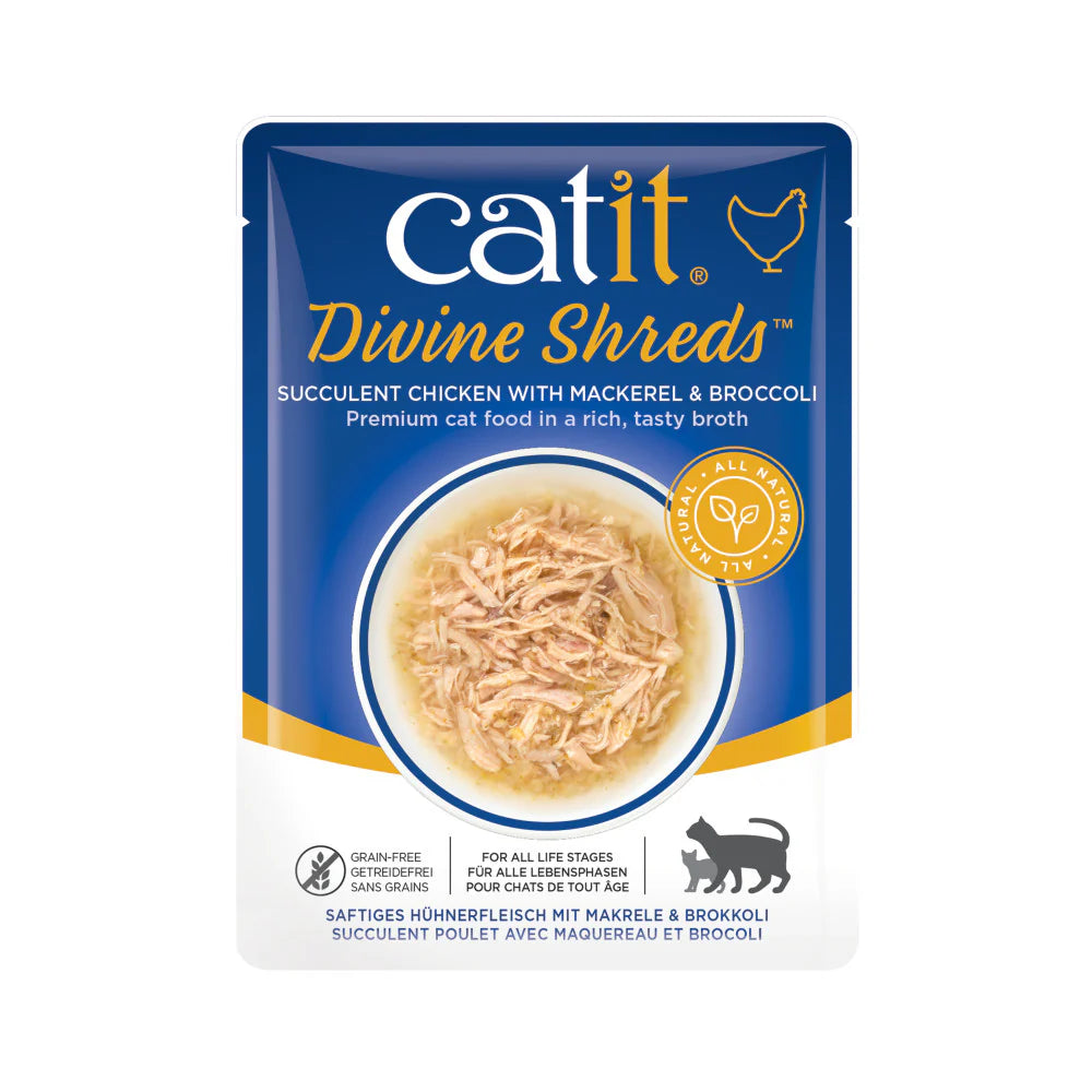 Catit | Sopa para Gatos Catit Divine Shreds - Pollo