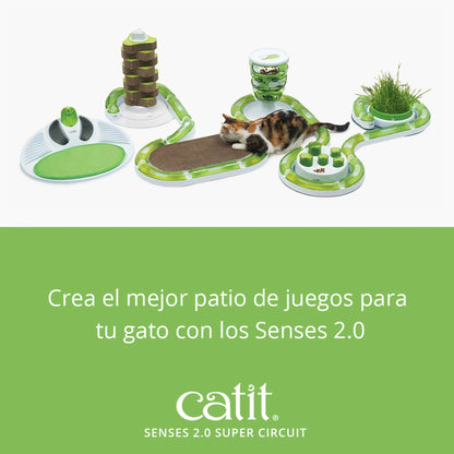 catit senses 2.0 circuito largo para gatos