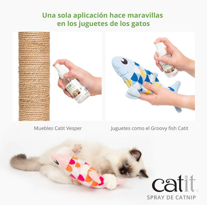 catnip para gatos en spray canadiense