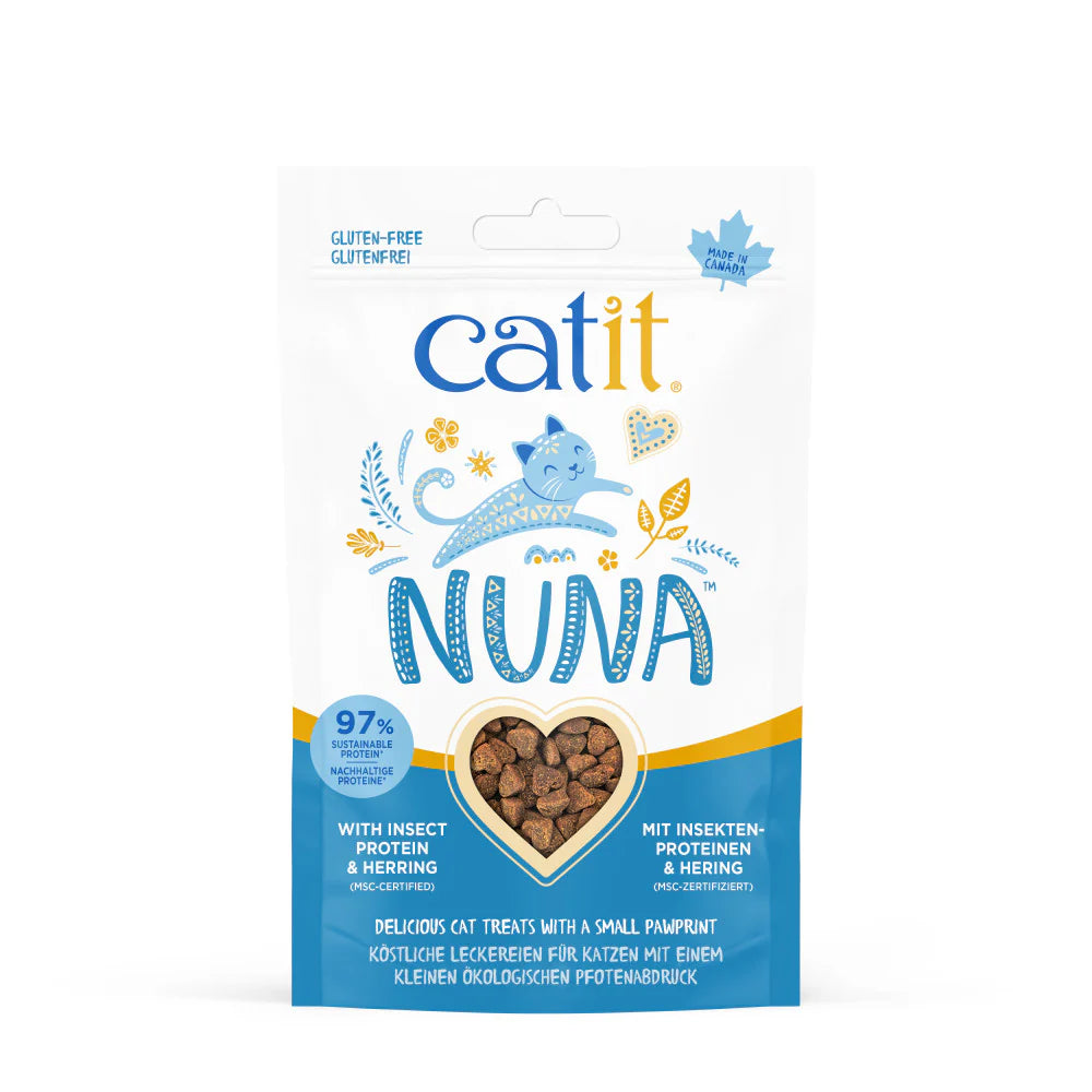 Catit | NUNA Snacks a Base de Proteína de Insecto para Gatos