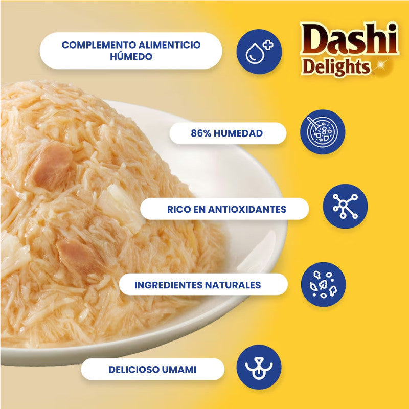 Inaba | Dashi Delicate Flakes - Pollo con queso (12x40g)