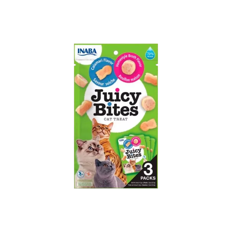 Inaba | Juicy Bites de Calamar con caldo casero (3x11g)