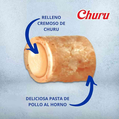 INABA | Churu Fun Bites - Pollo con calabaza (8x12g)