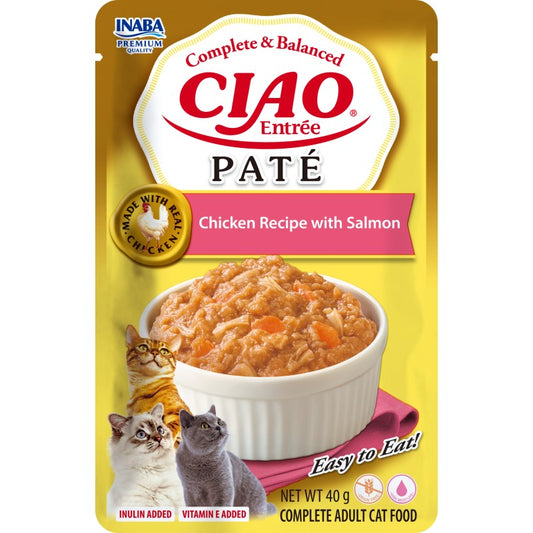 churu cat entree pate pollo salmon gatos