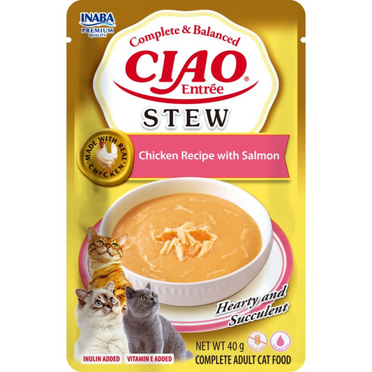 churu cat entree stew pollo salmon gatos