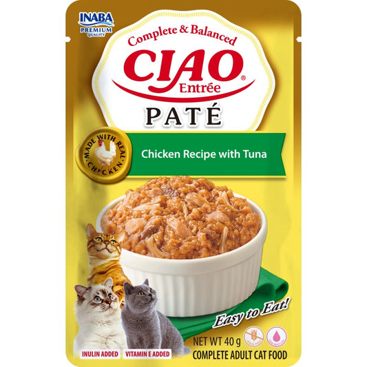 churu pate pollo atun gatos 40g