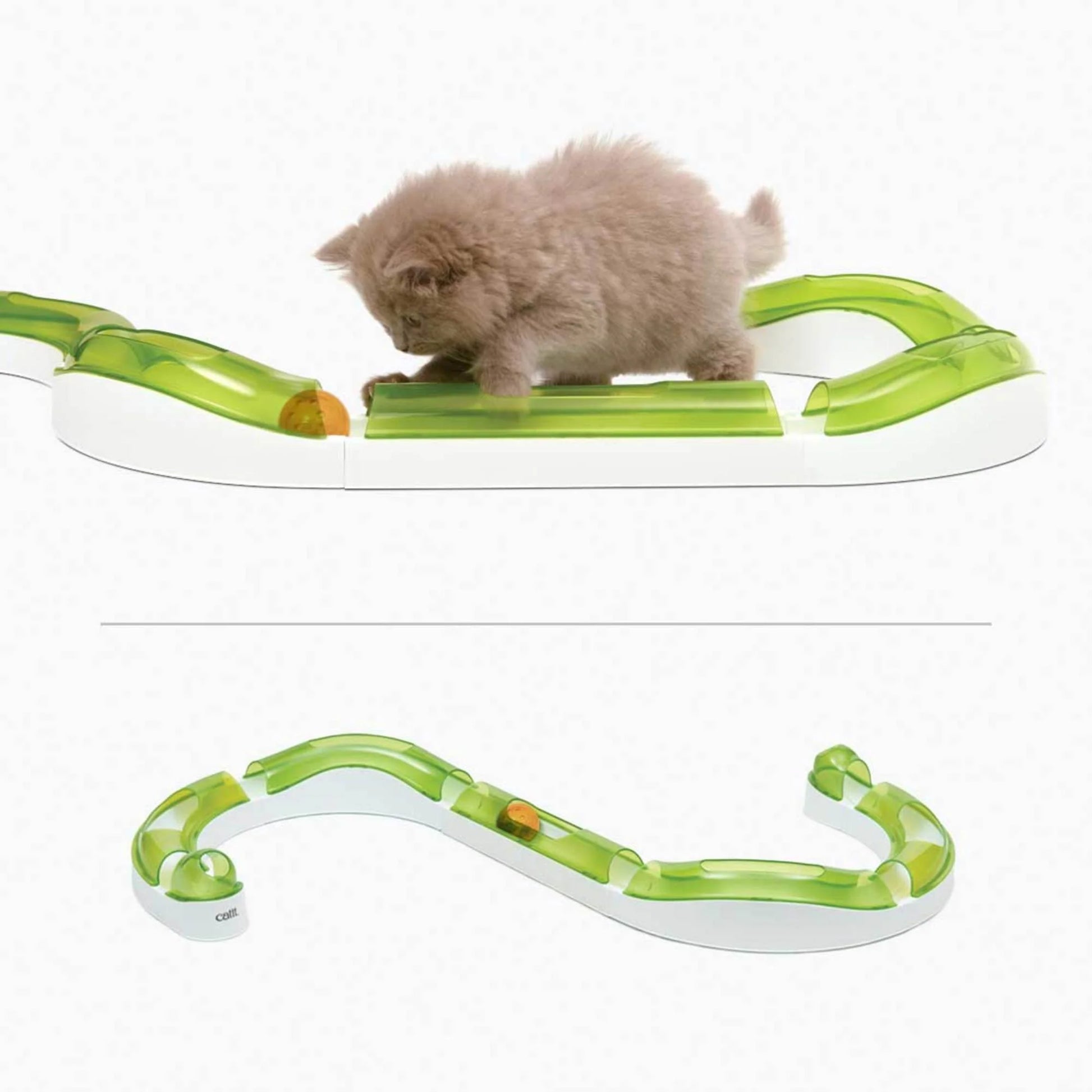 circuito interactivo curvo para gatos catit senses