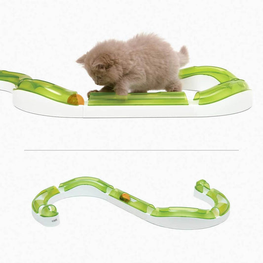 circuito interactivo curvo para gatos catit senses