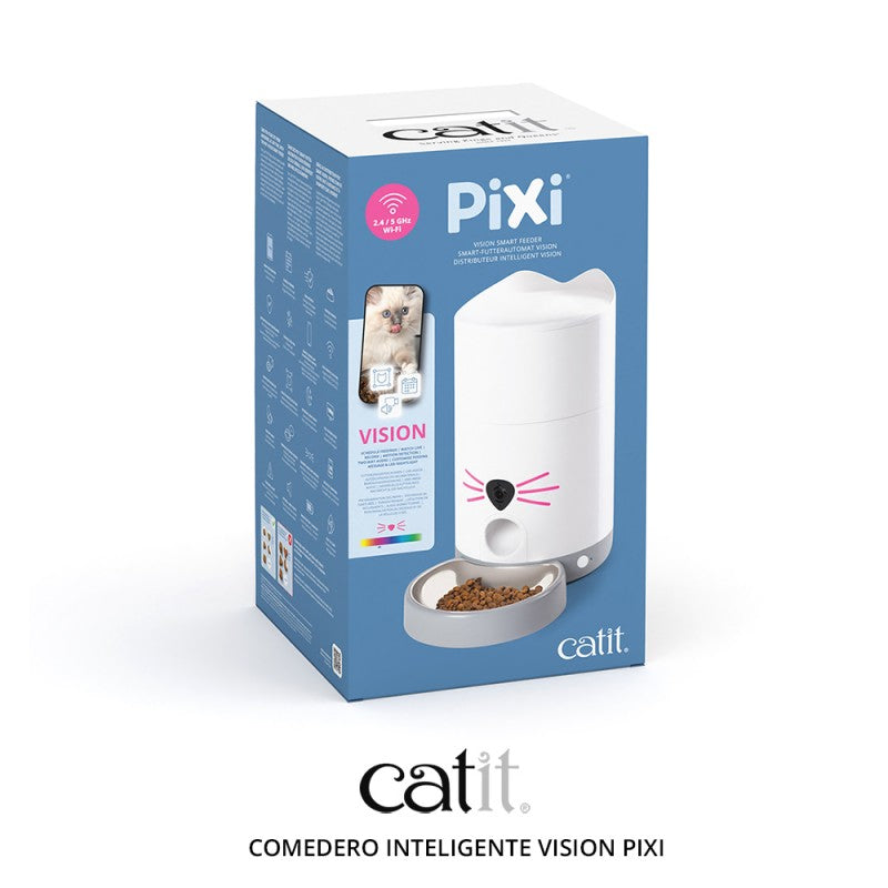 comedero inteligente gatos con wifi y camara