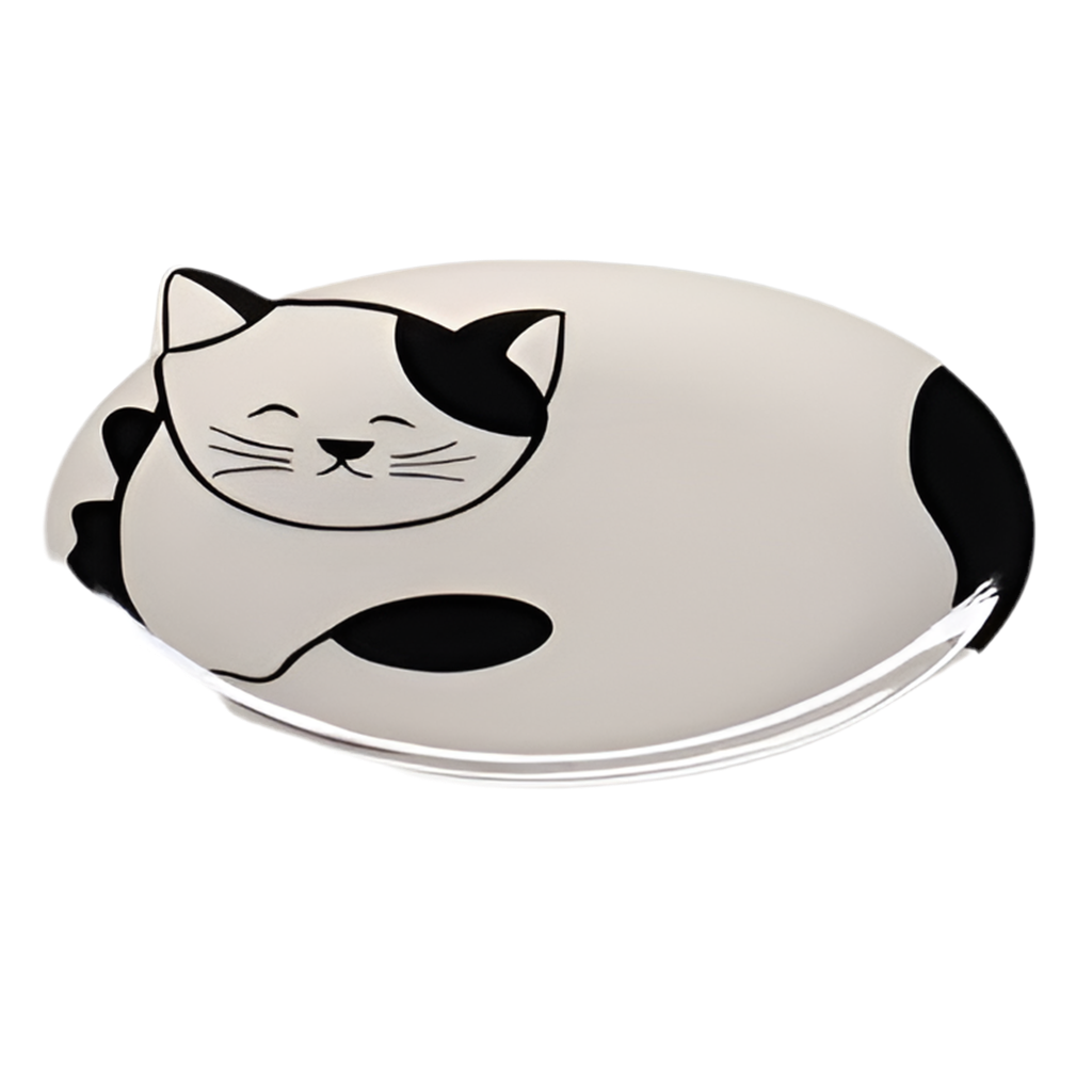 comedero plano gatos cerámica