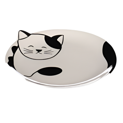 comedero plano gatos cerámica
