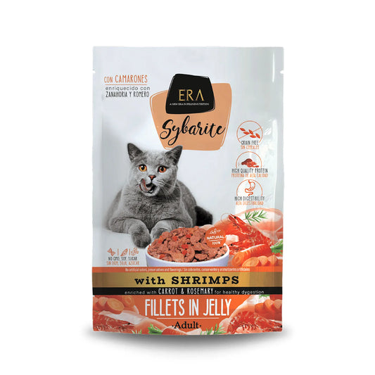 comida gatos camarones zanahoria romero era sybarite