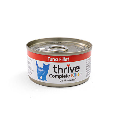 comida húmeda thrive kitten atún lata 75 g